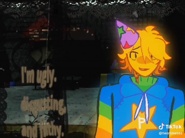 Hey guys..so awesome sauce.. HEAVILY HEAVILY inspired by hannletsky!! check out the original,.. Please dotn stab me..!! - - #regretevator how to spell it again #forsaken #fyo #fyp #foryou #animation #tween #poob #pest #yeahok #real