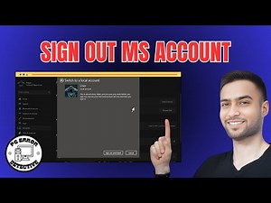 How To Log Out Of Microsoft Account On Windows 11 - Simple Steps