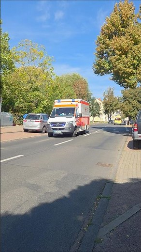 Einsatzfahrt RTW SEG Wittenberg & RTW Berufsrettung Dessau-Rosslau - Kurzvideo!