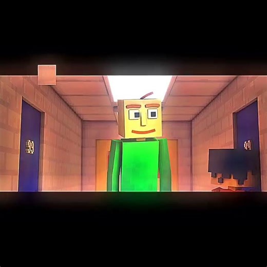 Baldi Basics Minecraft Animation School edit #2026