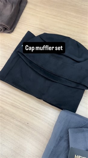 New Western Collection on Instagram: "FLEECE CAP MUFFLER SET"