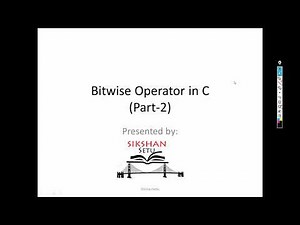 Bitwise Operator in C (Part-2)