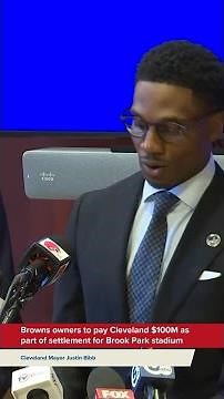 Browns owners to pay Cleveland $100M as part of settlement for Brook Park stadium