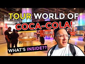 Tour Inside COCA-COLA WORLD MUSEUM: Atlanta, Georgia! | TASTING ROOM! 🫧🥤