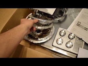 Installing new cooktop stove