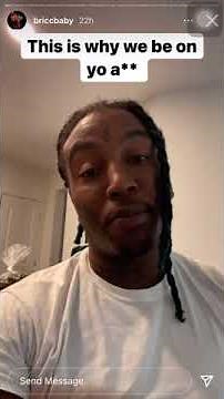 Bricc Baby With a Message To all Outta State Gang Bangers | Rollin 60 Rapper