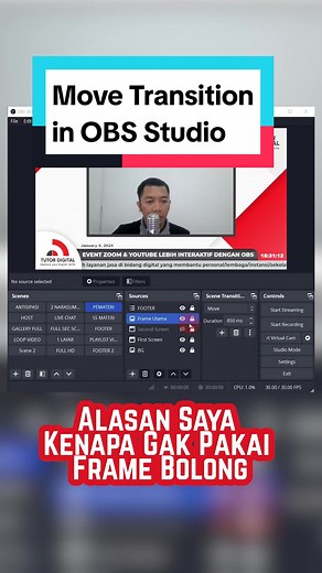 How to Create Move Transitions in OBS Studio