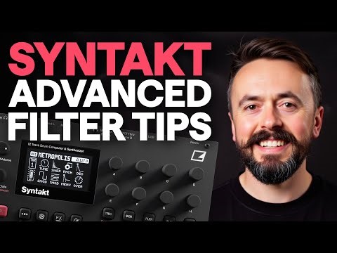 Elektron Syntakt Advanced Filters Tutorial (Sound Shaping Secrets)