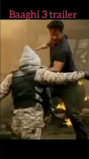 Bollywood movie tiger Shroff powerful action 😛 baaghi 3 TRAILER