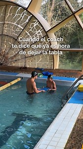 La emoción/miedo de dejar la tabla, ¡sí se puede! 🥳 | Aquax Escuela de Natacion