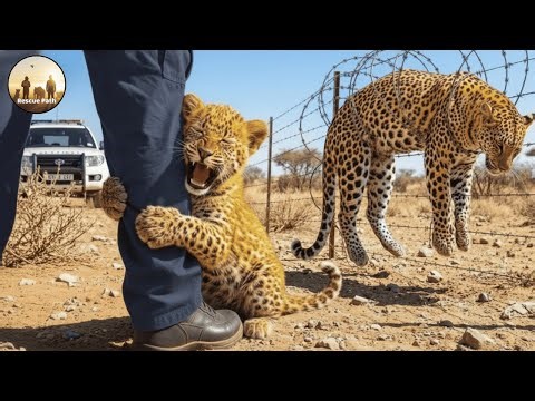 Animal Rescue: A Young Leopard Begs Humans to Help Rescue its Trapped Mother #217