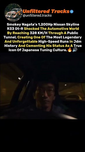 Smokey Nagata’s R33 GT-R Became a JDM Legend.🔥🇺🇸🔊