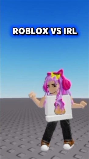 ROBLOX vs IRL 🤡 En la vida real: no me alcanza para un chicle 😭