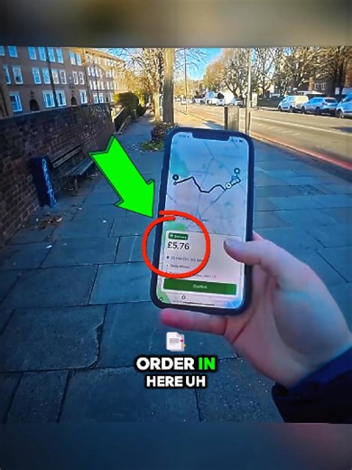 Exploring London with Uber Eats Delivery