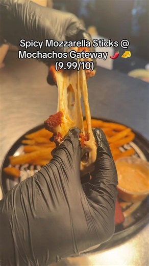 Spicy Mozzarella Sticks @ Mochachos Gateway 🌶️ 🧀 (9.99/10) #fyp #mochachos #mozzarella #tiktoksouthafrica #xyzbca