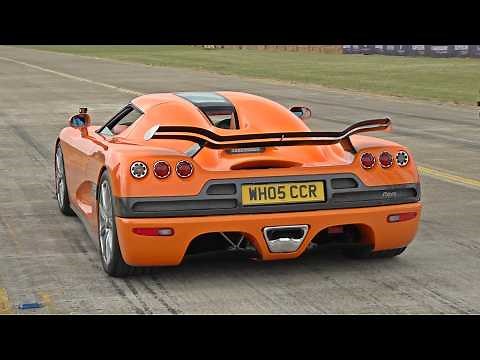 Koenigsegg CCR Evo with Sports Exhaust! Revs & Accelerations!