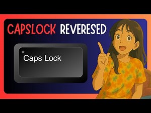 How To EASILY Fix Caps Lock Reversed In Windows 11
