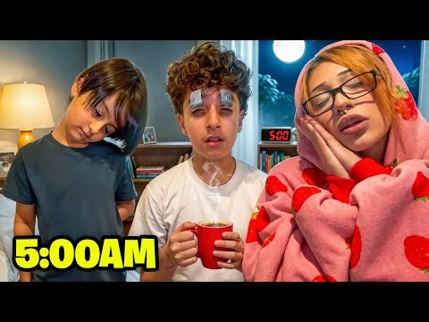 WE PULLED AN ALL NIGHTER