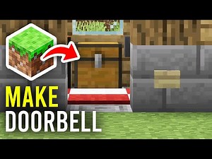 How To Make A Doorbell In Minecraft - Full Guide