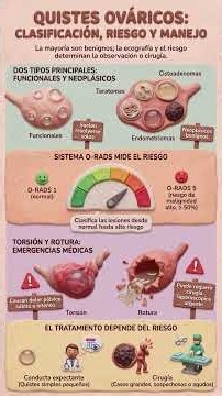 ¿Qué tan peligrosos son los quistes ováricos?