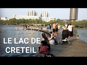 [4K]🇨🇵 LE LAC DE CRETEIL/Val de Marne France #ile_de_france
