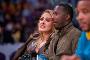 Adele and Rich Paul Are All Smiles At the NBA Game