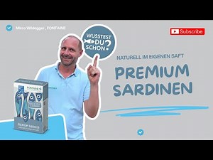 Fontaine Premium Sardinen Naturell im eigenen Saft