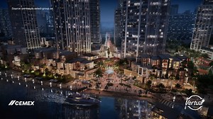 1K views · 30 reactions | The Peninsula will be the first community-focused waterfront development in Dubai. We provided a special blend of building materials such as #Vertua, our concrete with a lower CO₂ footprint, to bring this premium complex to life. #BuildingABetterFuture CEMEX UAE | CEMEX | Facebook