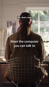 Meet the computer you can talk to. | Windows