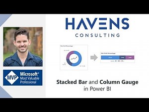 Stacked Bar and Column Gauge in Power BI