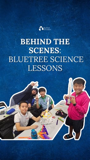Behind every fun Science lesson is hours of testing, planning, and refining so your child can enjoy learning and understand every concept clearly. 🔬💙 Join Us Now! Discover Learning the BlueTree Way. #BlueTreeEducation #ScienceFun #HandsOnLearning #LearningMadeFun #PSLEScience | BlueTree Education