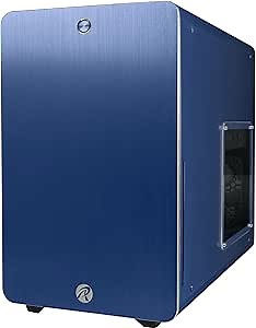 RAIJINTEK 0R200028 Styx Micro-ATX Tower Computer Case - Blue
