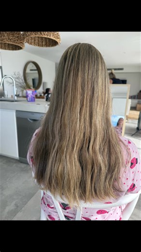 Before and after ❤️❤️ wedding addition #WeddingHair #forstertuncurry #weddingday #weddingday #Hairstyle #Bride #bridalhair #hairdown