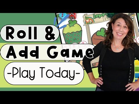 Leprechaun Treats – Roll, Add & Win! Math for Early Primary - Independent Addition Practice 2 Levels