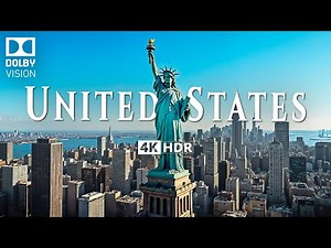 UNITED STATES 4K ULTRA HD [60FPS] • Fly Over America's Iconic Landscapes with Inspiring Music