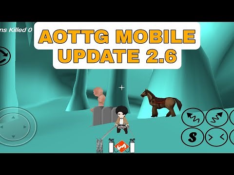 ATTACK ON TITAN TRIBUTE GAME MOBILE (UPDATE 2.6) | made by RVA Games