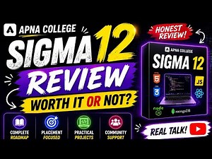 Apna College Sigma 12 Review 🔥 Worth It Or Not ?