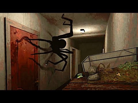 Horror Game Where You Take Care Of Giant Pet Spiders who love you in a carnivorous way - LURKING