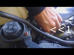 Sprinter EGR valve Removal and Cleaning 2007-2016 3.0L diesel