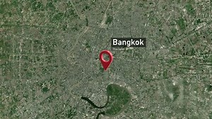 Bangkok City Map Zoom Thailand Space Stock Footage Video (100% Royalty-free) 3613086517 | Shutterstock