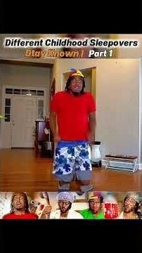 When You Sleep Over at a Friend’s House 🤣 Part 1 #shorts #funnyshorts #sleepover #childhood