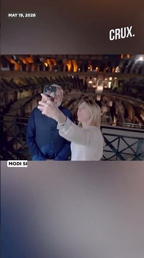 Moment: India’s Modi Tours Rome’s Iconic Colosseum With Italy’s Meloni
