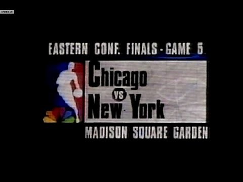 Bulls @ Knicks 1993 ECF Game 5 (NBA On NBC)