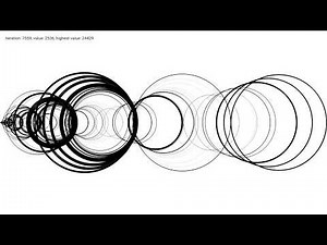 Recamán's Sequence Visualisation, 72k iterations