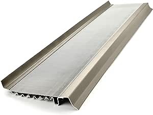 Micromesh 5 inch Gutter Guards Leaf Protection, 1 Feet Sample Pack Clay, Stainless Steel Mesh, Aluminum Gutter Covers, Contractor Grade Gutter Guard from Manufacturer
