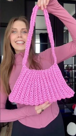 Torebka na szydełku za 18 zł? 🌸 DIY z włóczki z Action
