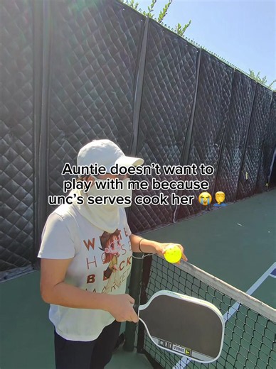 Why did lady think unc was better #fyp #pickleball #sports #trending #goviral