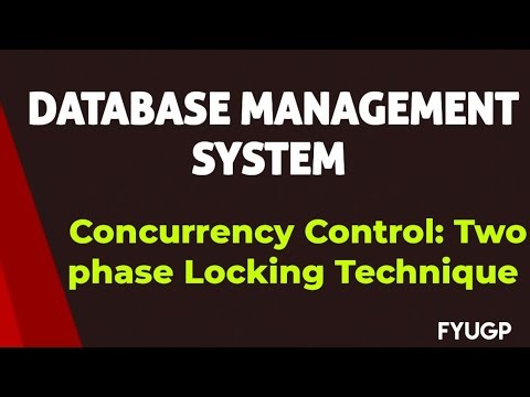 Introduction to Concurrency Control: Two phase Locking Technique Database management system fyugp