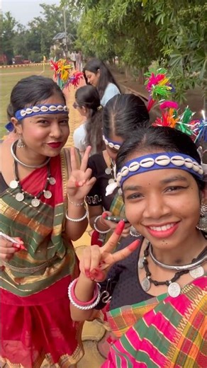 Chhattisgarhiya folk dance getup #minivlog #hostellife #vlog #dance #cgdance #chhattisgarh