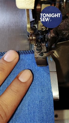 Sewing Time. Overlock process #sewing #sewingtips